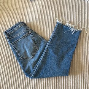 Topshop Straight Leg Petite Jeans